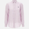 Camicia over in lino a righe 211A96158 006 POLO RALPH LAUREN 