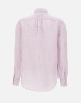 Camicia over in lino a righe 211A96158 006 POLO RALPH LAUREN 