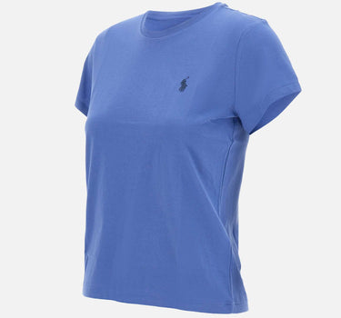 POLO RALPH LAUREN T-shirt in cotone BLUE Donna 