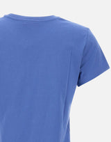 POLO RALPH LAUREN T-shirt in cotone BLUE Donna 