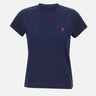 POLO RALPH LAUREN T-shirt in cotone BLUE Donna 