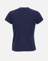 POLO RALPH LAUREN T-shirt in cotone BLUE Donna 
