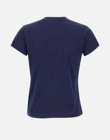POLO RALPH LAUREN T-shirt in cotone BLUE Donna 