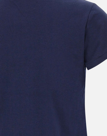 POLO RALPH LAUREN T-shirt in cotone BLUE Donna 