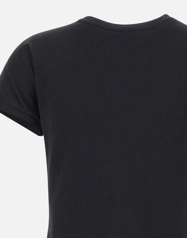 POLO RALPH LAUREN T-shirt in cotone BLACK Donna 