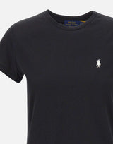 POLO RALPH LAUREN T-shirt in cotone BLACK Donna 