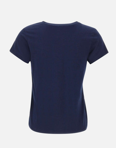 T-shirt a V in cotone 211B14611 008 POLO RALPH LAUREN 