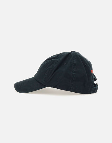 POLO RALPH LAUREN Cappello da baseball "Core Replen" in cotone BLACK Uomo 