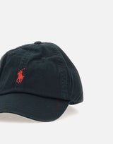 POLO RALPH LAUREN Cappello da baseball "Core Replen" in cotone BLACK Uomo 