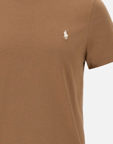 POLO RALPH LAUREN T-shirt "Classics" BROWN Uomo 