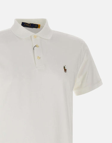 POLO RALPH LAUREN Polo "Core Replen" in cotone WHITE Uomo 