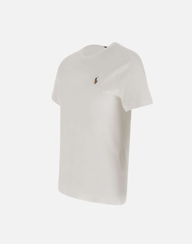 POLO RALPH LAUREN T-shirt in cotone WHITE Uomo 