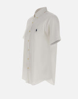 POLO RALPH LAUREN Camicia in seersucker custom-fit WHITE Uomo 