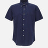 POLO RALPH LAUREN Camicia in seersucker custom-fit BLUE Uomo 