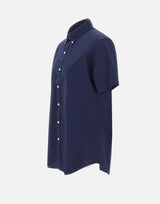 POLO RALPH LAUREN Camicia in seersucker custom-fit BLUE Uomo 