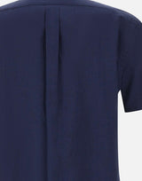 POLO RALPH LAUREN Camicia in seersucker custom-fit BLUE Uomo 