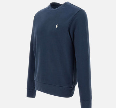 POLO RALPH LAUREN Felpa "Classics" in cotone BLUE Uomo 