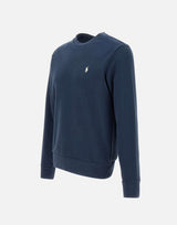 POLO RALPH LAUREN Felpa "Classics" in cotone BLUE Uomo 