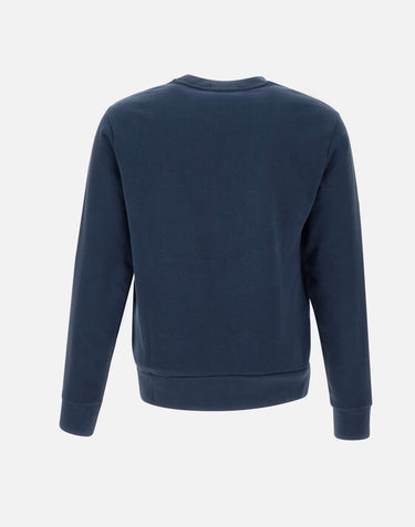 POLO RALPH LAUREN Felpa "Classics" in cotone BLUE Uomo 