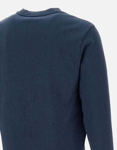 POLO RALPH LAUREN Felpa "Classics" in cotone BLUE Uomo 
