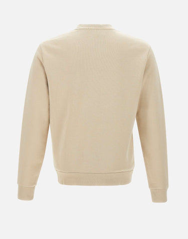 POLO RALPH LAUREN Felpa "Classics" in cotone BEIGE Uomo 