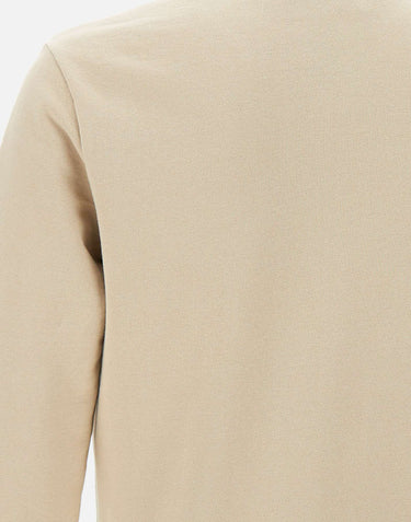 POLO RALPH LAUREN Felpa "Classics" in cotone BEIGE Uomo 