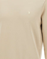POLO RALPH LAUREN Felpa "Classics" in cotone BEIGE Uomo 