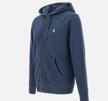 POLO RALPH LAUREN Felpa "Classics" in cotone BLUE Uomo 