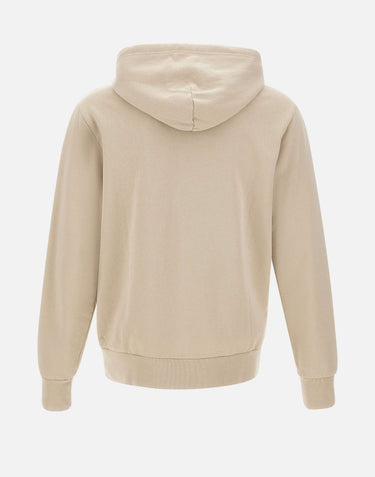 POLO RALPH LAUREN Felpa "Classics" in cotone BEIGE Uomo 