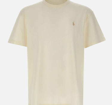POLO RALPH LAUREN T-shirt in jersey classic fit WHITE Uomo 