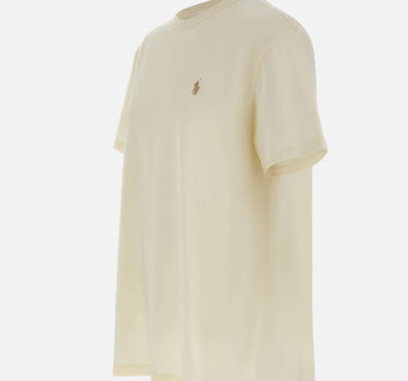 POLO RALPH LAUREN T-shirt in jersey classic fit WHITE Uomo 