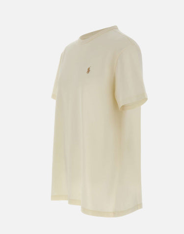 POLO RALPH LAUREN T-shirt in jersey classic fit WHITE Uomo 