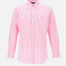 POLO RALPH LAUREN Camicia in popeline stretch a righe Pink Uomo 