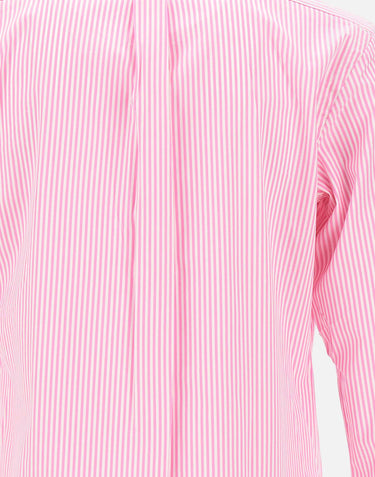 POLO RALPH LAUREN Camicia in popeline stretch a righe Pink Uomo 