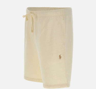 POLO RALPH LAUREN Short in felpa loopback WHITE Uomo 
