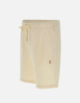 POLO RALPH LAUREN Short in felpa loopback WHITE Uomo 