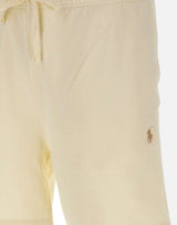 POLO RALPH LAUREN Short in felpa loopback WHITE Uomo 