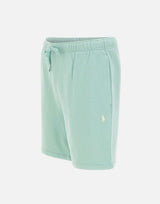 POLO RALPH LAUREN Short in felpa loopback GREEN Uomo 