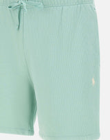 POLO RALPH LAUREN Short in felpa loopback GREEN Uomo 