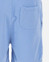 POLO RALPH LAUREN Short in felpa loopback Light Blue Uomo 