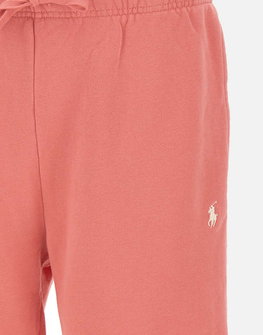 POLO RALPH LAUREN Short in felpa loopback RED Uomo 