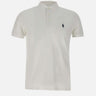 POLO RALPH LAUREN Polo "Mac" in cotone piquet WHITE Uomo 