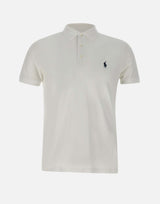 POLO RALPH LAUREN Polo "Mac" in cotone piquet WHITE Uomo 