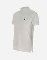 POLO RALPH LAUREN Polo "Mac" in cotone piquet WHITE Uomo 