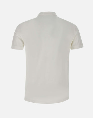 POLO RALPH LAUREN Polo "Mac" in cotone piquet WHITE Uomo 