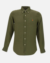 Camicia "Classics" in lino 710966294 004 POLO RALPH LAUREN 