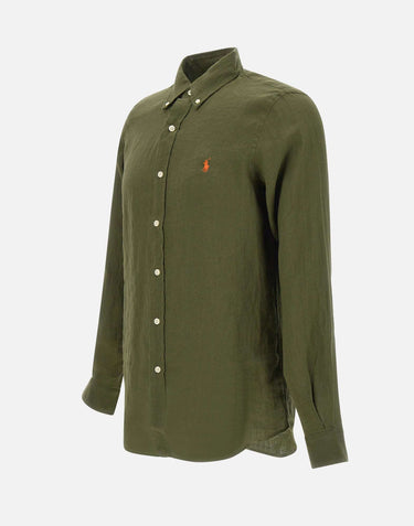 Camicia "Classics" in lino 710966294 004 POLO RALPH LAUREN 
