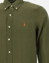 Camicia "Classics" in lino 710966294 004 POLO RALPH LAUREN 