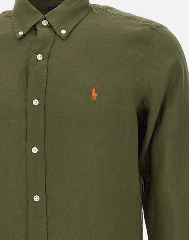 Camicia "Classics" in lino 710966294 004 POLO RALPH LAUREN 