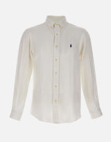 Camicia in lino 710966294 506 POLO RALPH LAUREN 
